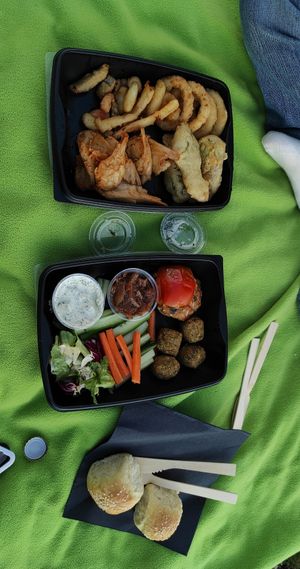 Assiette apéro bien garnie 🤩 at Bistro LaForge in Saint-pardoux