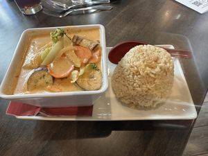 Yellow curry (Monday)  at SaBai on Jefferson in Pensacola