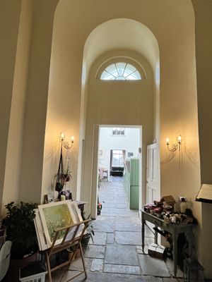 Entrance hall  at Tea by the Lock in York