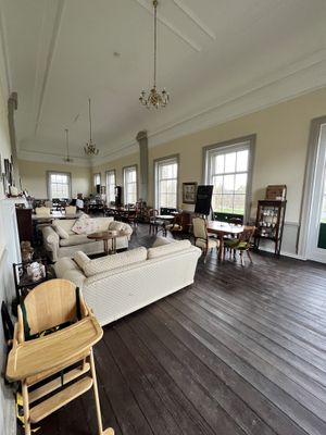 Large dining space  at Tea by the Lock in York