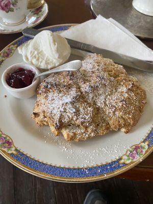 Best vegan scone I’ve had in all my years  at Tea by the Lock in York