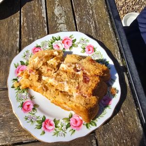 Cherry & Almond cake at Tea by the Lock in York