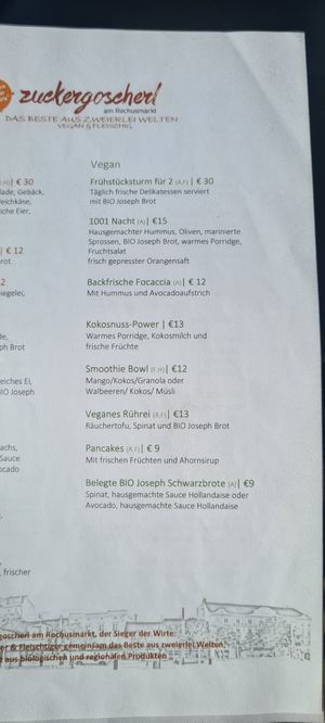  at Zuckergoscherl in Vienna