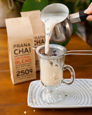 Prana Chai Tea Latte at Hustle n' Flow in 