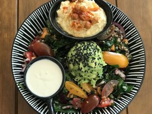 Végane salade   #Veganuary at Hustle n' Flow in 