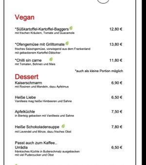 vegane Optionen  at Esskultur in Nuremberg