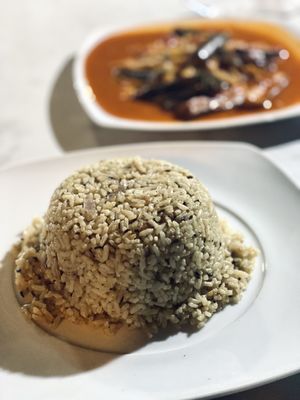 Pilau, so much flavour! at Mama HUU in Zanzibar