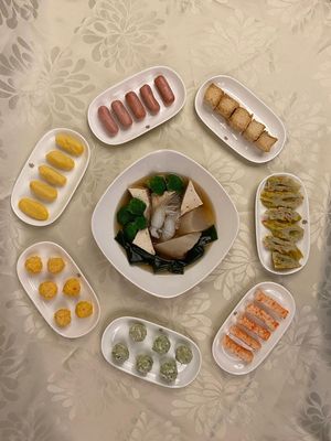 Hot Pot with Imitation.  at Real Vegan Chinese Restaurant in Markham