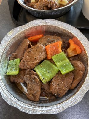 Beefless black pepper   at Real Vegan Chinese Restaurant in Markham