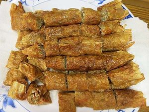 Deep Fried /Steamed Chickenless Roll  at Real Vegan Chinese Restaurant in Markham