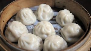 Steamed Caged Dumpling at Real Vegan Chinese Restaurant in Markham