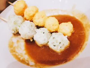 Curry Assorted Konjac Ball at Real Vegan Chinese Restaurant in Markham