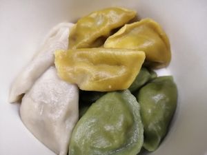 Steamed Assorted Dumpling at Real Vegan Chinese Restaurant in Markham