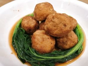 Dish#3: Stewed Meatless Ball at Real Vegan Chinese Restaurant in Markham