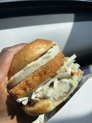 Fishhh Filet no chz  at Burgeezy in Indianapolis