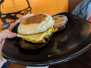 The sidekick at Burgeezy in Indianapolis