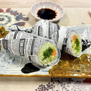 Veggie futomaki twister  at Tako-San in Mallorca