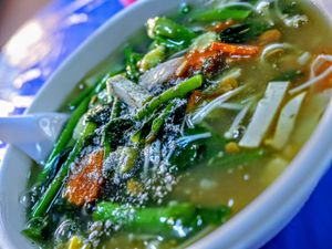 Gravy soup at Lada Vegetarian Food - Veg Stall in Chiang Mai