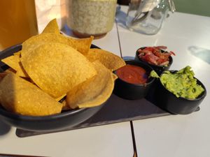 Vegan nachos at Santos Mexican Grill & Bar - Wieden in Vienna