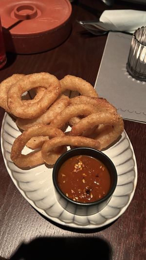 onion rings   at Santos Mexican Grill & Bar - Neubau in Vienna
