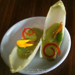 Prelude to dinner, the amuse-gueule at Natural Selection in Portland