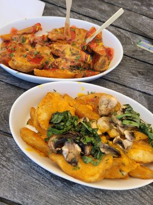Appetizers at El Veggie SV Escalón in San Salvador