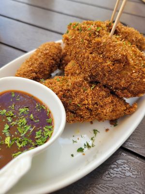 Veggie nuggets #Veganuary at El Veggie SV Escalón in San Salvador