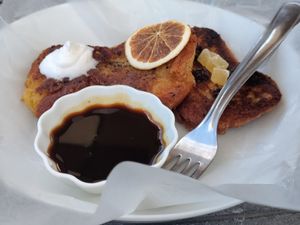 If they have torrejas (like French toast) you MUST order it! at El Veggie SV Escalón in San Salvador