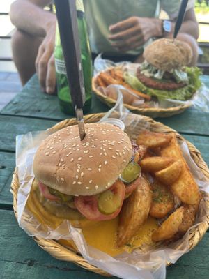 Bacon burger   at El Veggie SV Escalón in San Salvador