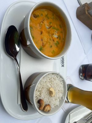 Cauliflower curry  at Figlmüller in Vienna
