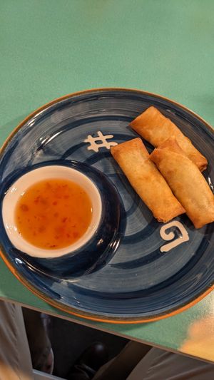 Spring rolls at Liwei's Kitchen in Vienna