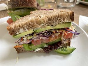 Rainbow sandwich   at Selland's Market Cafe in Sacramento