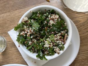 Kale and quinoa salad  at Selland's Market Cafe in Sacramento
