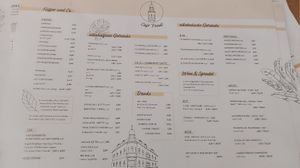 Drinks at Café Friedl in Vienna