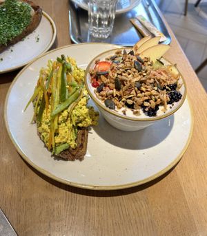 Vegan breakfast  at Ströck - Feierabend in Vienna
