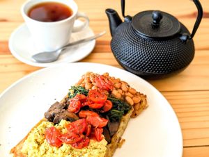 Breakfast Waffle at ditto in Cape Town