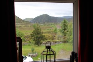 A room with a view... at Balsporran Bed and Breakfast in Dalwhinnie