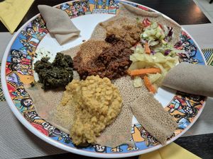 Mixed platter for 2 at Scheger in Augsburg