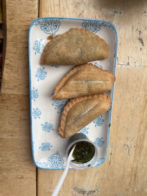 Empanadass  at El Bigoton in Mooloolaba