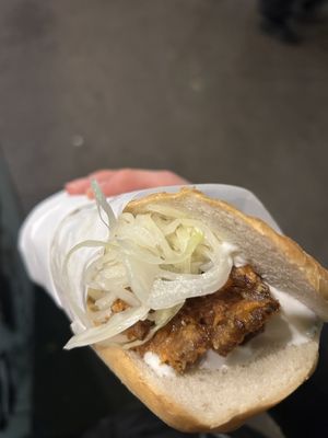 A Veganer Vogl 11,90€  at Wiener Würstelstand in Vienna