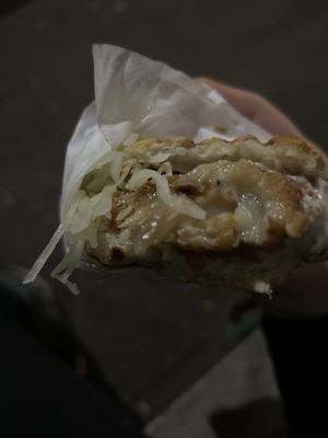 A Veganer Vogl 11,90€  at Wiener Würstelstand in Vienna