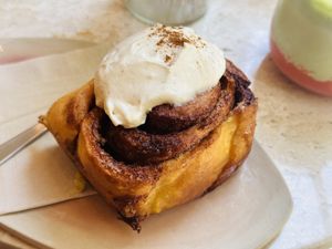   at Hearty Vegan Cakes in Budapest