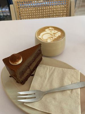   at Hearty Vegan Cakes in Budapest