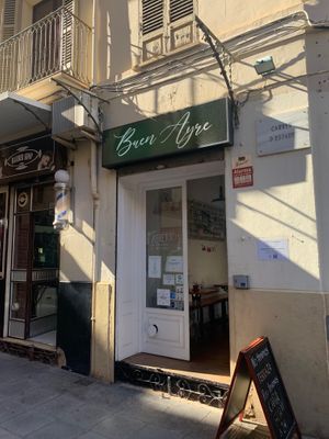 entrance at Buen Ayre in Mallorca