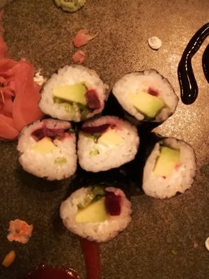 Sushis at Maki Maki Sushi Green Hamburg in Hamburg