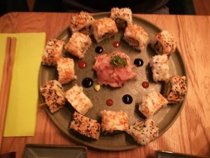 Sushis at Maki Maki Sushi Green Hamburg in Hamburg