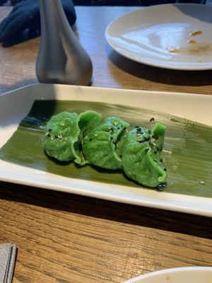 Tasteless dumplings   at Hǎo in Vienna