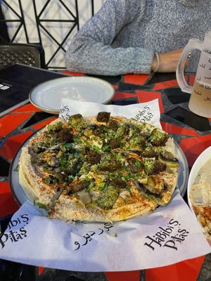   at Habibi's in San Salvador