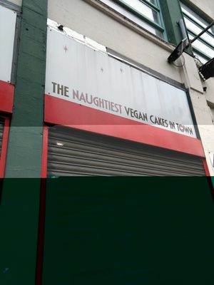 outside at Ms. Cupcake in South West London