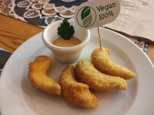 Shrimps at Alternative Burger in Porto